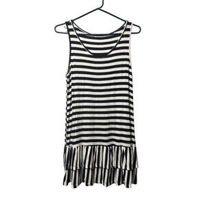 Veveret Women’s Summer Dress Striped Babydoll style Skater Dress Size Small